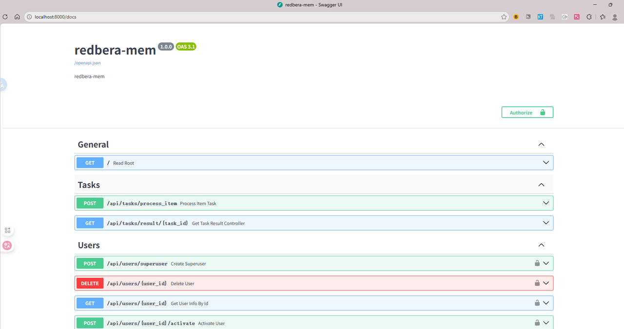 API Docs